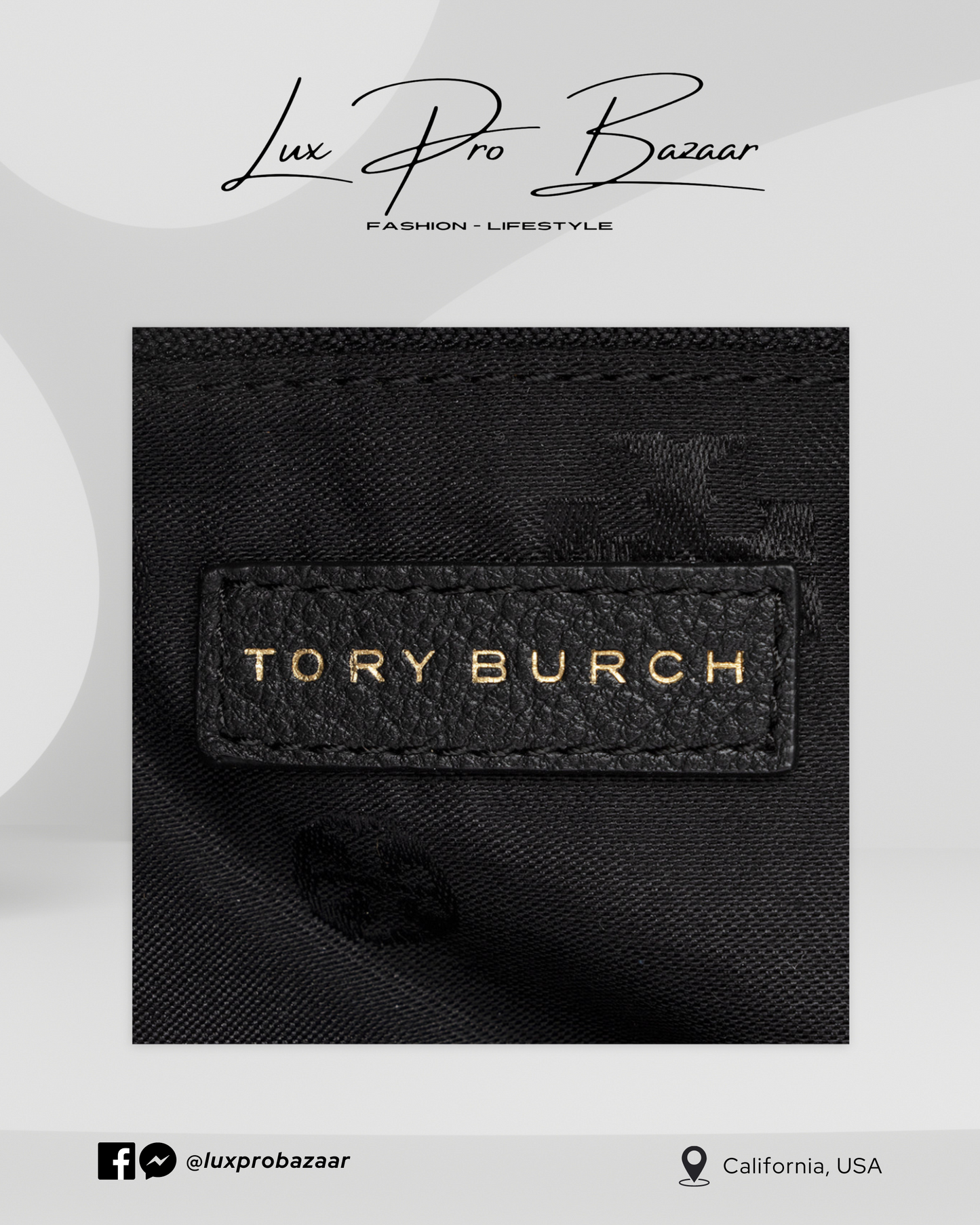 TORY BURCH | Leather Marion Slouchy Tote - Black