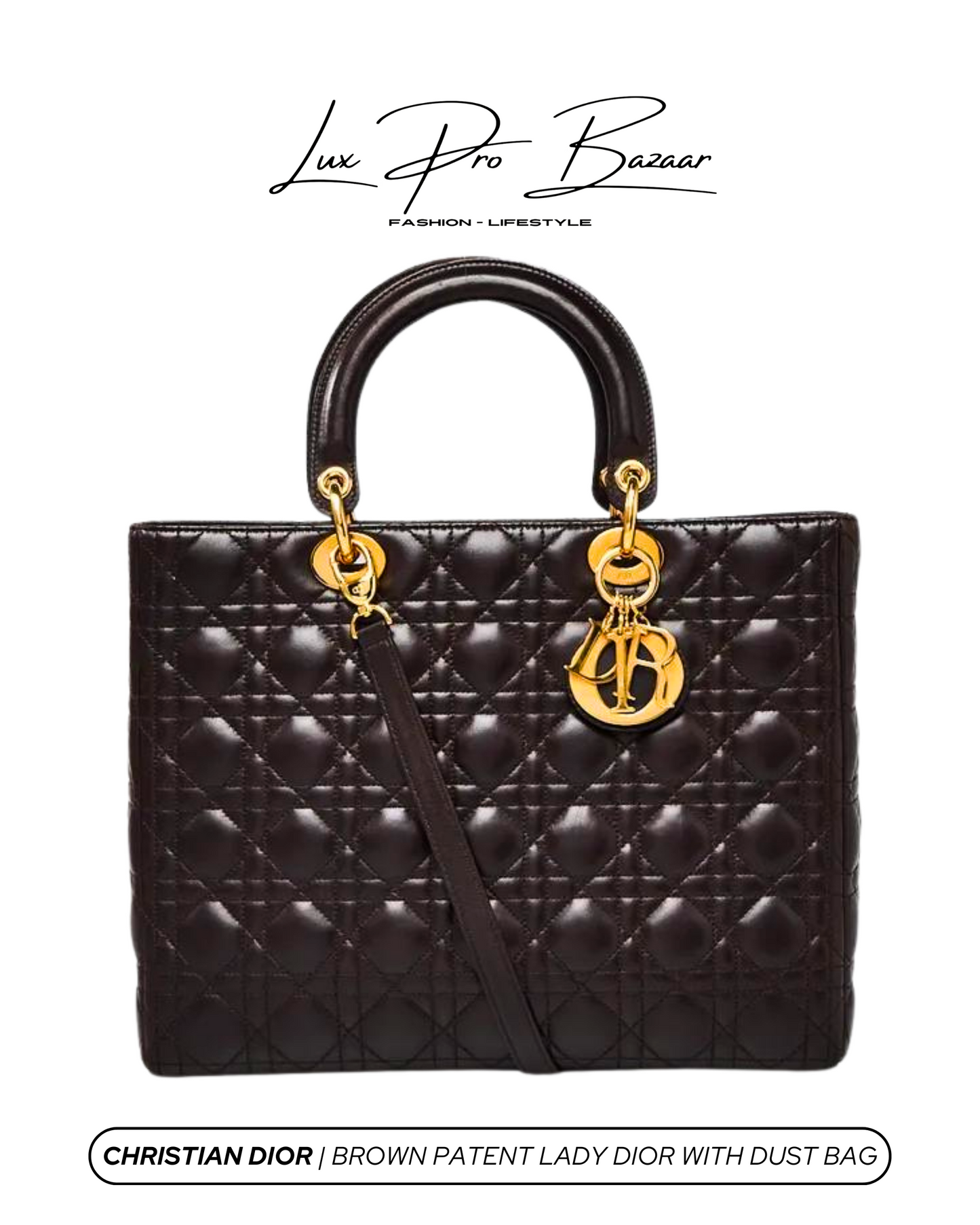 CHRISTIAN DIOR | Large Lady Bag Dior