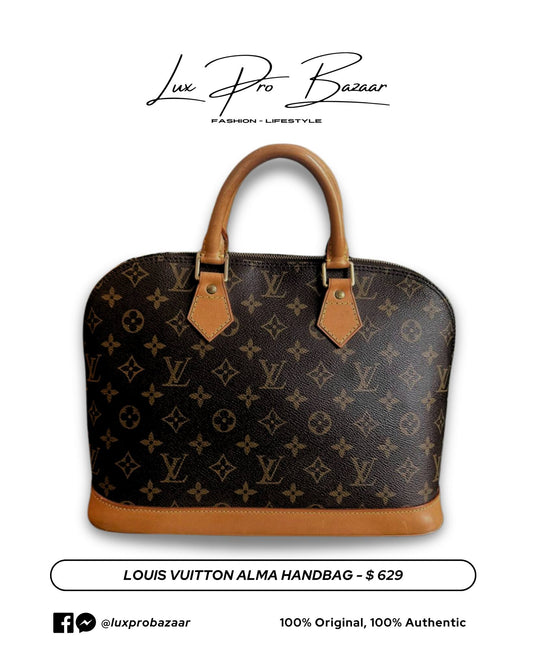 LOUIS VUITTON | Monogram Canvas Alma PM Bag